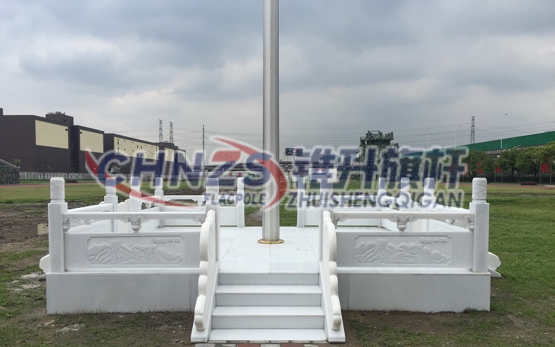 汉白玉旗台制作